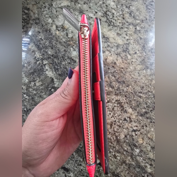 Kate Spade Red Leather Wallet - Picture 5 of 14